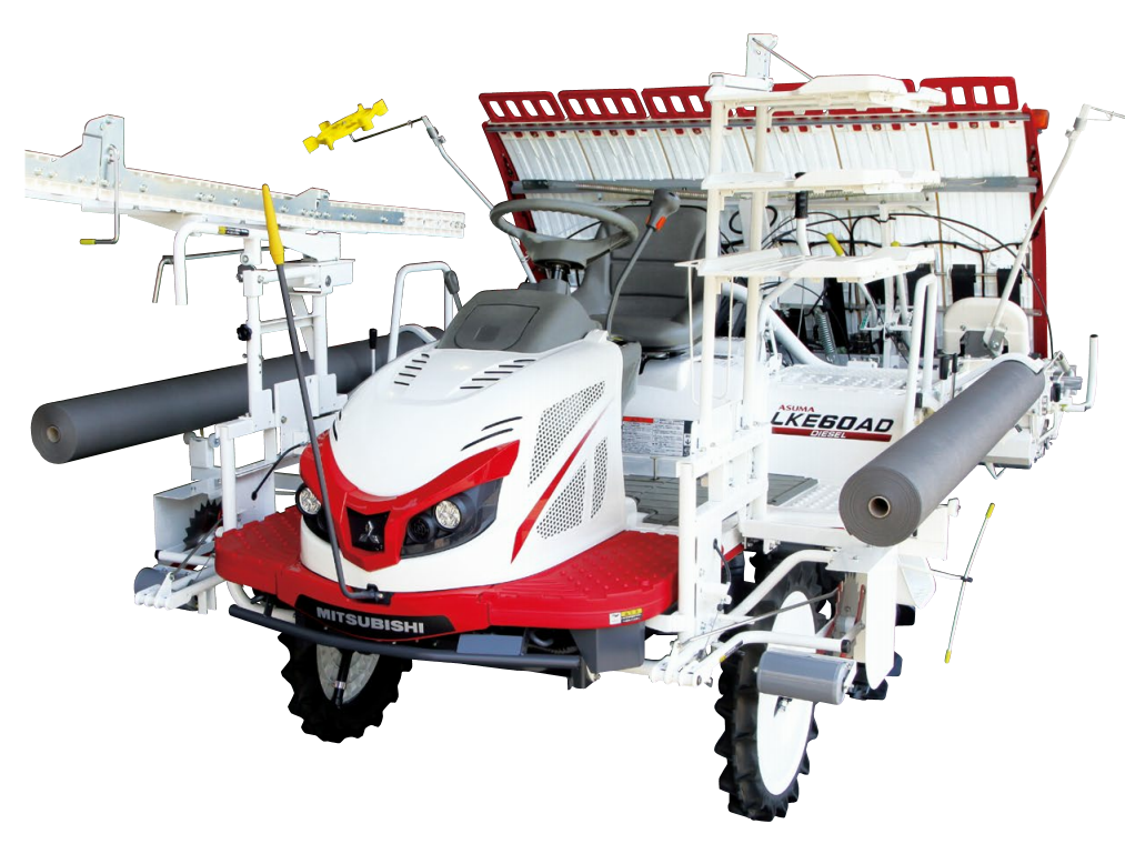 紙蓆插秧機實機 (日本SASAKI農機 DM) 紙蓆插秧機實機 (日本SASAKI農機 DM)