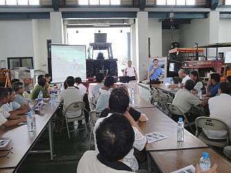 鄭副場長榮瑞主持開訓