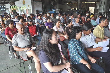 嘉義縣梅山鄉講習會農友出席相當踴躍