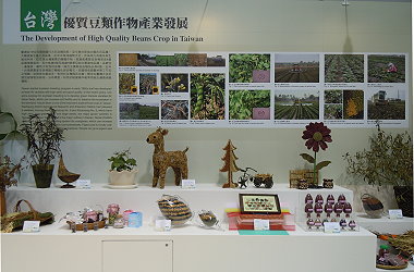 豆類作物展區