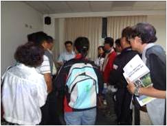 黃瑞彰副研究員被學員團團圍住問問題