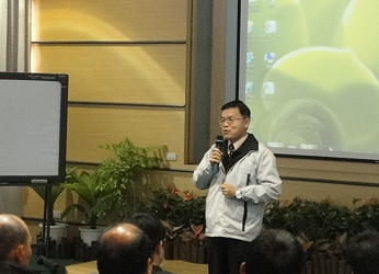 農糧署作物生產組莊老達組長致詞