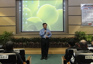 2012 健康優質設施小果番茄競賽之贊助單位農友社會福利基金會賴三省秘書長致詞