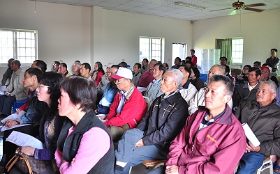 講習會吸引鄰近農友 80 餘人參加