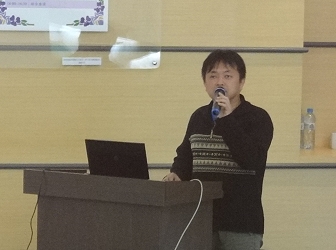 嘉大有機農夫市集葉宗瑋會長上課情形