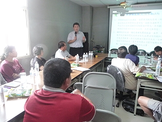 農糧署陳志鈴專員宣導活化農地政策