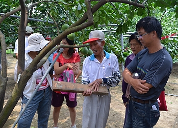 示範農戶郭太田先生現場經驗分享