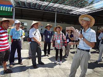 福智園區施景智老師現場講解