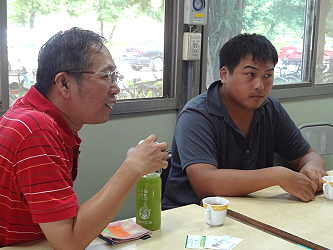 盧嘉東副場長暢談學生暑期見習農場計畫