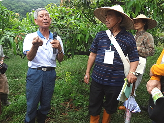 吳清進班長現場參訪解說