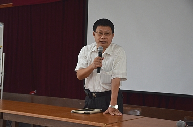講習會由王仕賢場長親自主持