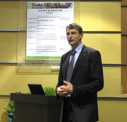 Dr. Franz 說明如何以外部氣候抉擇環控措施 