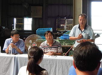 雲林縣政府施德仁先生宣導今年12月20日前縣府提供免費農藥檢驗服務 