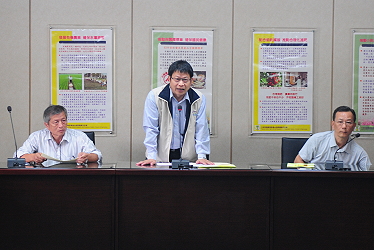 健康蔬果評評樂 1- 本場王仕賢場長致詞