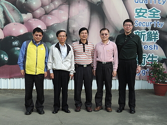 陳副主委拜會疊溪果菜生產合作社