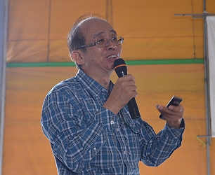 卓家榮講解文旦之肥培管理