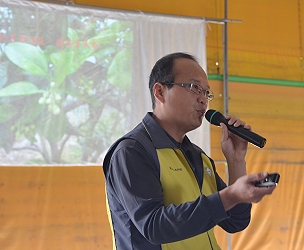 張汶肇介紹文旦之栽培管理