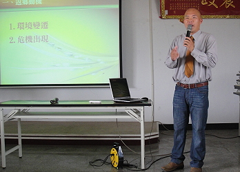 青年農民溫偉毅先生分享經營成果