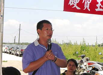 臺南市小地主大佃農劉育承先生表示，硬質玉米 栽培管理容易 ，種越多賺越多