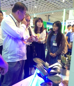 陳保基主任委員百忙之中專程抽空親臨現場視察