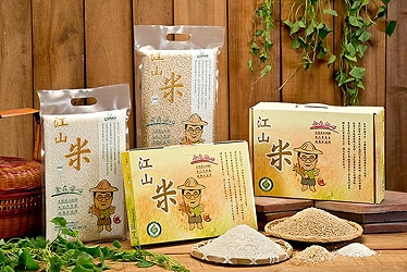 有產銷履歷的江山米 