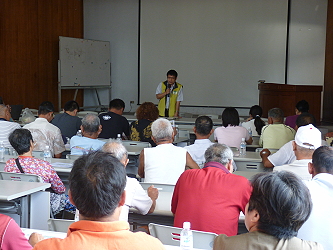 王仕賢場長說明辦理座談會目的