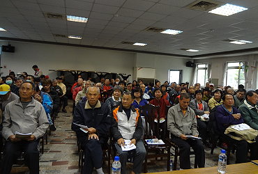 農民出席踴躍 現場熱鬧滾滾