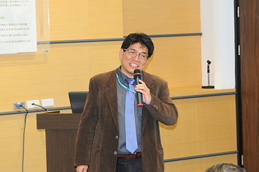 林良懋處長進行專題報告