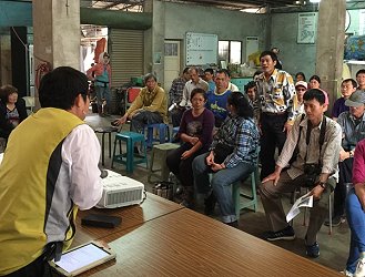 農友現場提問情形