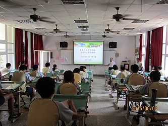 民雄農工宣導現場