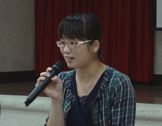 農糧署中區分署雲林辦事處鄒曜如課員說明農產品追溯系統 QRcode 申辦目的與流程