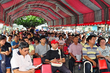 參加農友相當踴躍