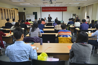 彭富源處長期待新一代文官能提昇及改造農業新方向