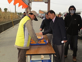 農糧署中區分署蘇宗振分署長蒞臨關心國產玉米產量表現