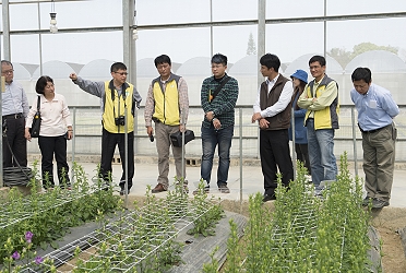 王仕賢場長與來訪各單位意見交流