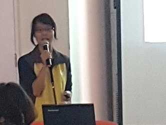 本場石佩玉助理研究員說明芒果栽培管理