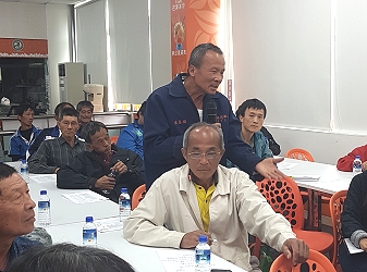 現場農友踴躍提問