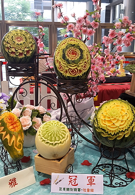 果雕社會組冠軍作品