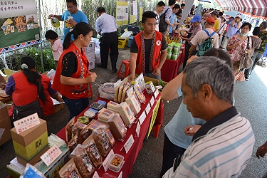 雜糧產品展售攤位