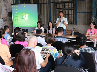 講習會由張錦興分場長主持