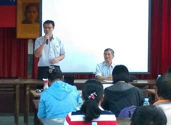 六腳鄉農會陳宥樺總幹事開場致