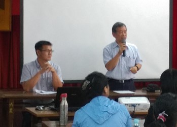 鄭榮瑞副場長開場致詞