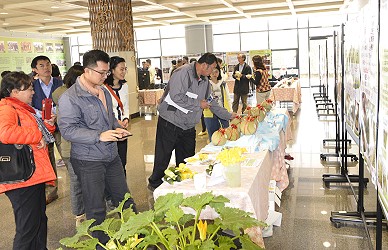 推廣大廳研發成果海報、實物展示