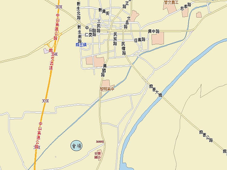 麻豆文旦合理化施肥田間成果說明會地圖
