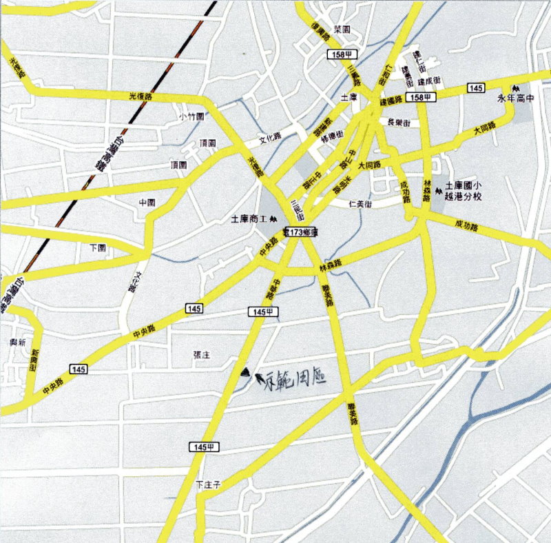 落花生合理化施肥成果田間觀摩會位置圖