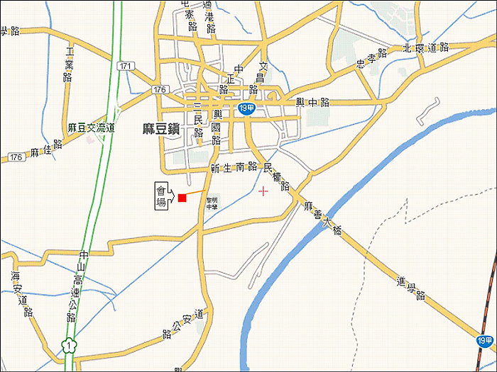 麻豆文旦合理化施肥及整合性生產管理技術觀摩會位置圖