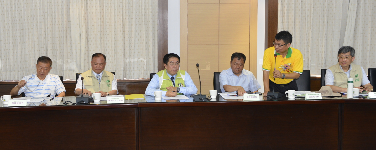 林主委率農委會所屬機關代表參加座談