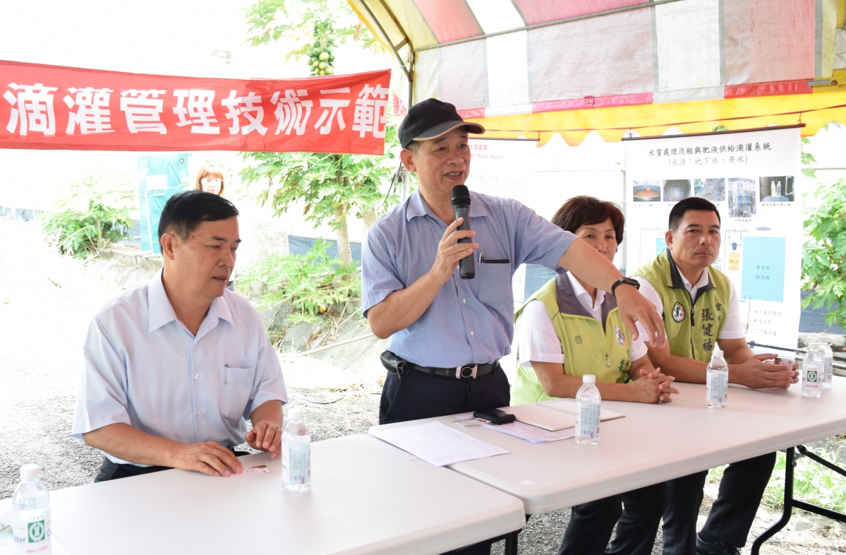 鄭榮瑞副場長致詞