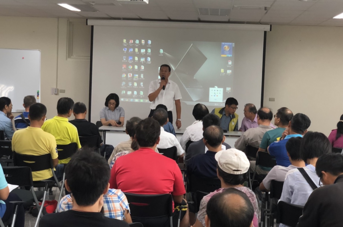 洪寶永主任開場致詞