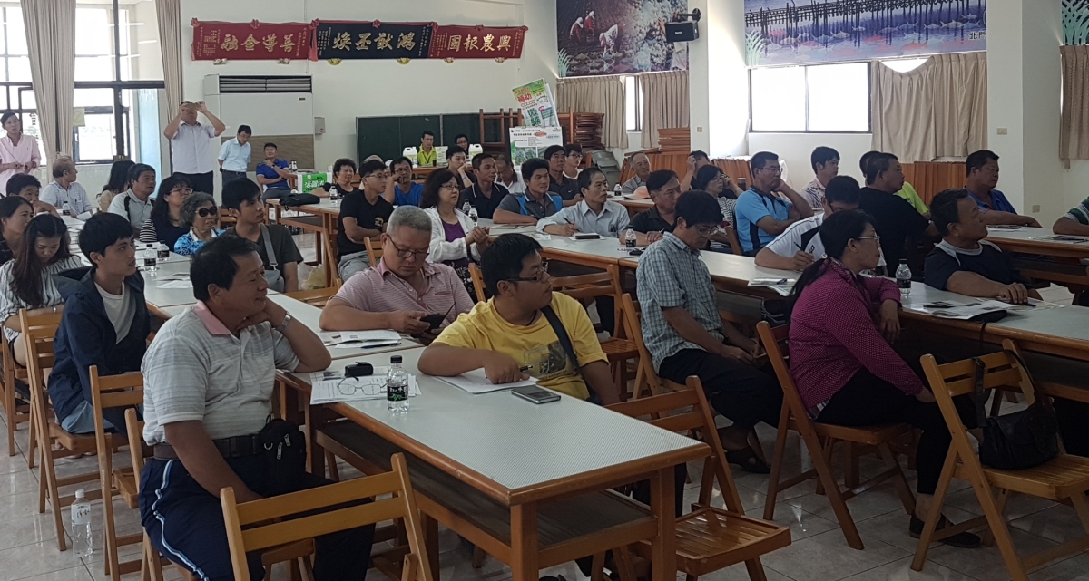 北門場次參加農友